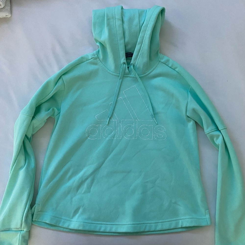 Adidas Teal hoodie